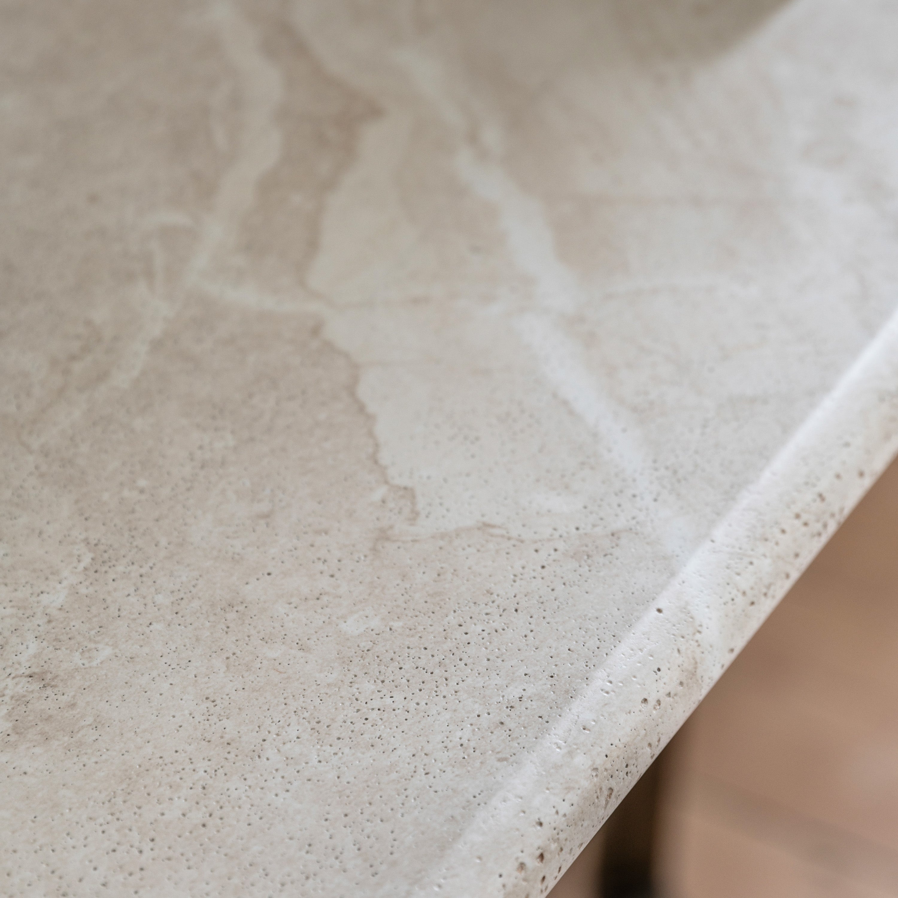 Annecy Bronze & White Concrete Console Table